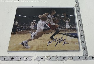 Signed Minnesota Timberwolves Alexey Shved Photograph