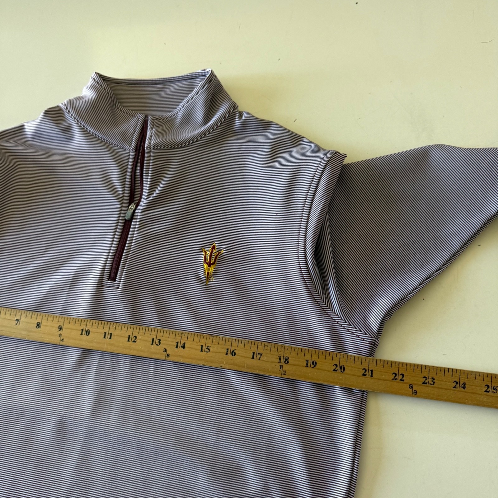 Peter Millar ASU Sun Devils Quarter Zip Pullover … - image 5