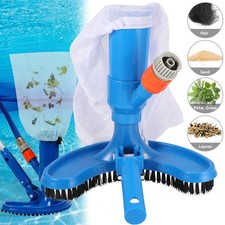 Pool Vacuum Cleaner Hot Tub SPA Pond Hoover Vacuum Brush Head Underwater Cleaner