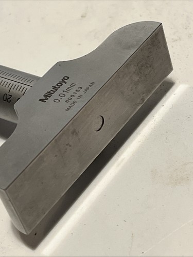 0-75MM DEPTH GAUGE MICROMETER METRIC PRECISION Mitutoyo 605153 S10 - Picture 3 of 4