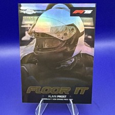 Alain Prost - 2025 Topps Chrome F1 Floor It Gold /50 FI-1