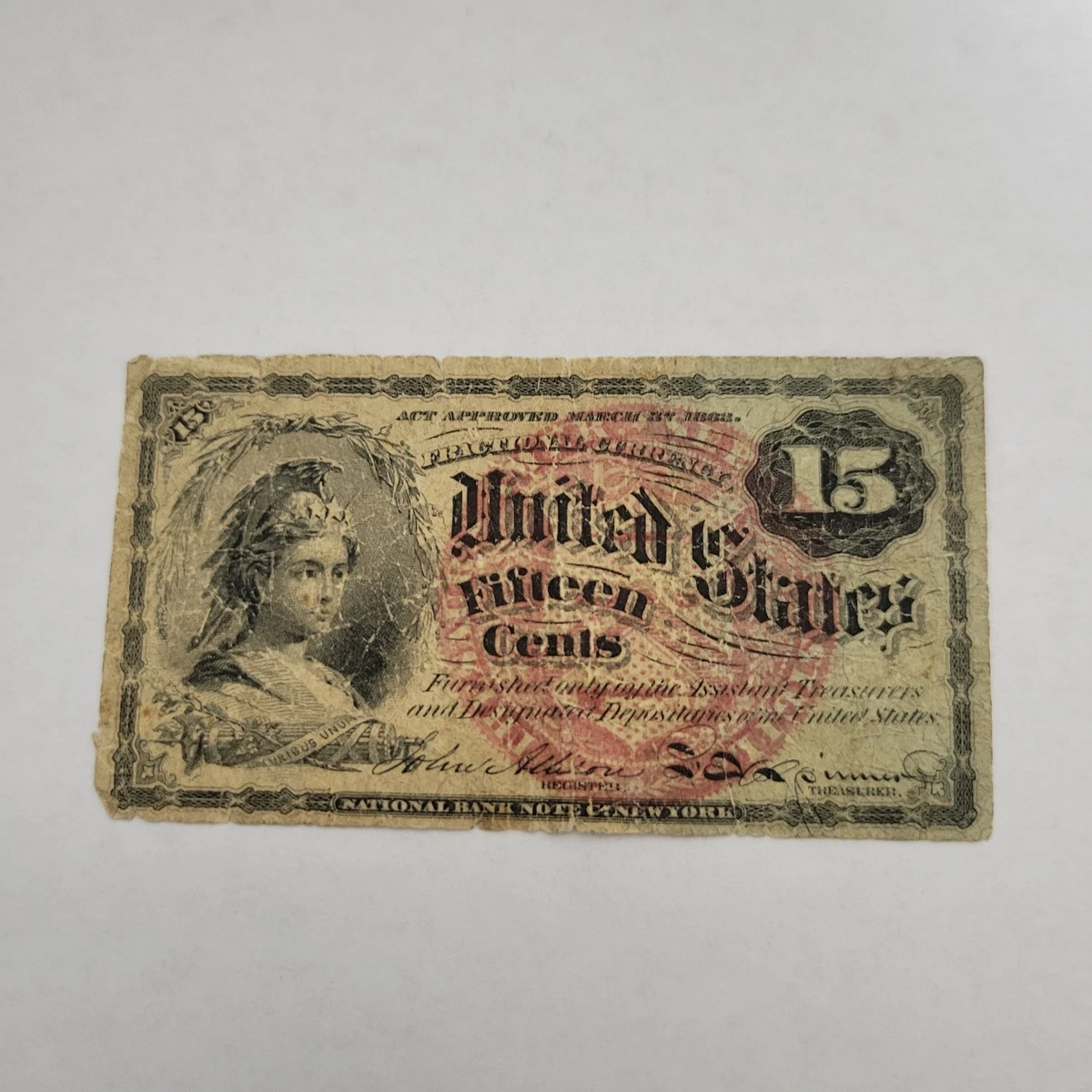 15c Denomination US Paper Money for sale | eBay