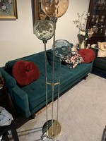 MADE Ilaria Triple Floor Lamp Multicoloured Glass & Brass 3 Light RRP £229 NEW