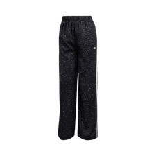 Adidas Wide Leg Satin Pants Multicolor Carbon Women