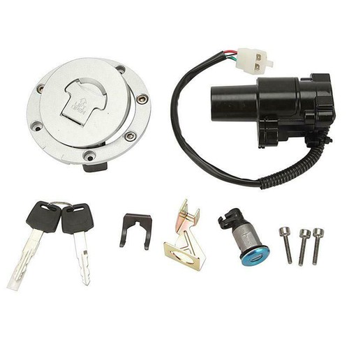 Interruptor de encendido tapa de gas combustible llave de bloqueo de asiento para Honda CBR1100 2004-2007 - Imagen 13 de 13