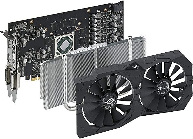 ASUS Radeon RX 570 4GB GDDR5 Graphics Card (ROG-STRIX-RX570-O4G