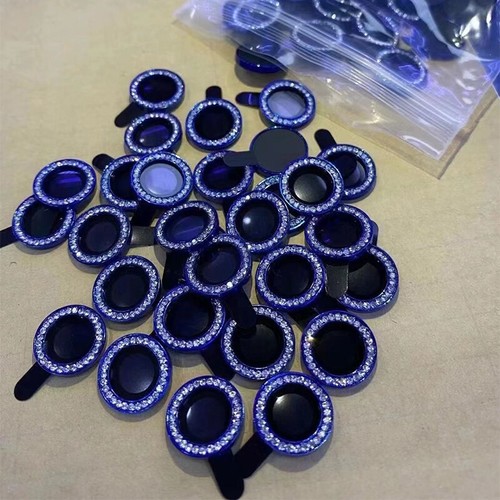 Hartglas Strass Rückseite Kamera Linse Schutz Hülle für iPhone 12 11 Pro - Bild 11 von 13