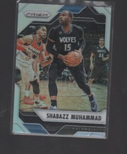 SHABAZZ MUHAMMAD   2017-18 PANINI  PRIZM SILVER PRIZMS  CARD #270