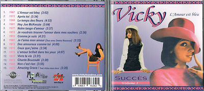 Vicky Leandros, L'amour est Bleu Succes CD BRAND NEW at MusicaMonette fromCanada