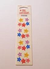 Mrs. Grossman's Lot of 3 Strips Brand New in Package ~Superstars~ Stickers