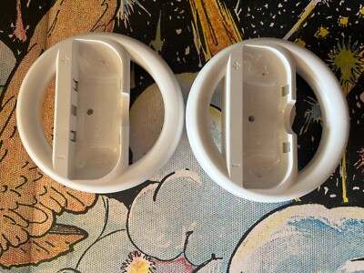 Nintendo Switch Joy-Con Wheel Set of 2 Works for Mario Kart