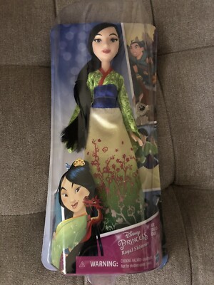 disney princess royal shimmer mulan doll
