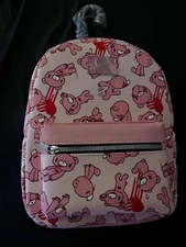 Bioworld Gloomy Bear Poses Faux Leather Mini Backpack Purse Never Used
