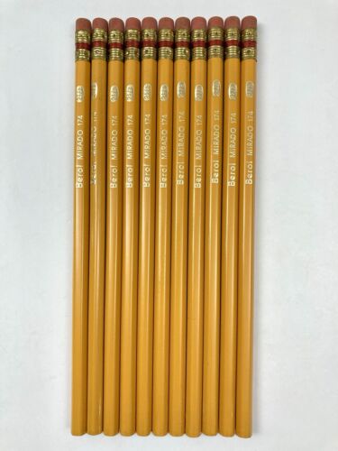 Lápices de escritura Berol Mirado #174-2 1/2 lápices medianos verdaderos caja de 11 lápices - Imagen 3 de 9