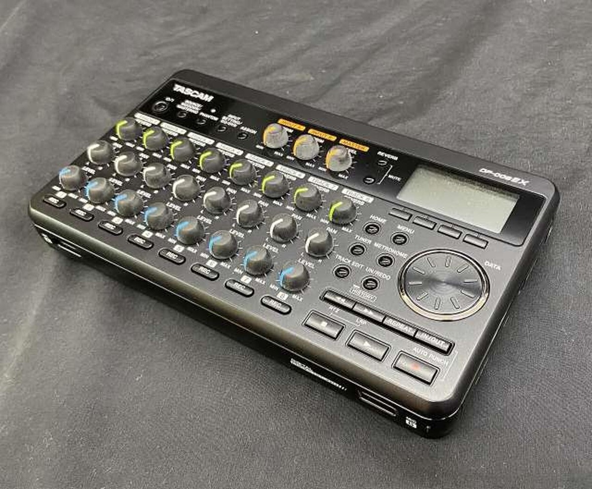 TASCAM DP-008EX 8-track Digital Portastudio and SD Recorder with