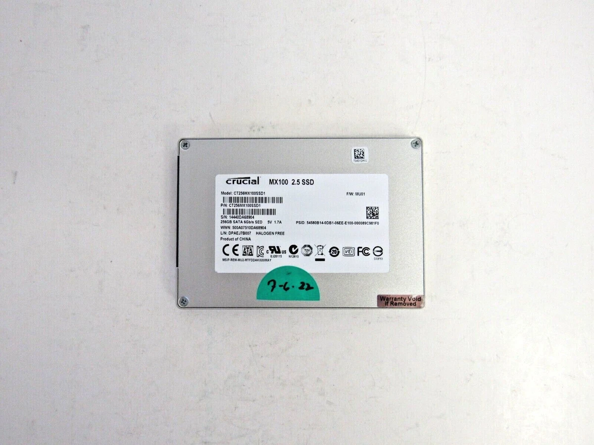 SSD Crucial MX100 256Go