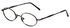 Reptile Iguana Designer Reading Glasses in Gunmetal ; 2.25