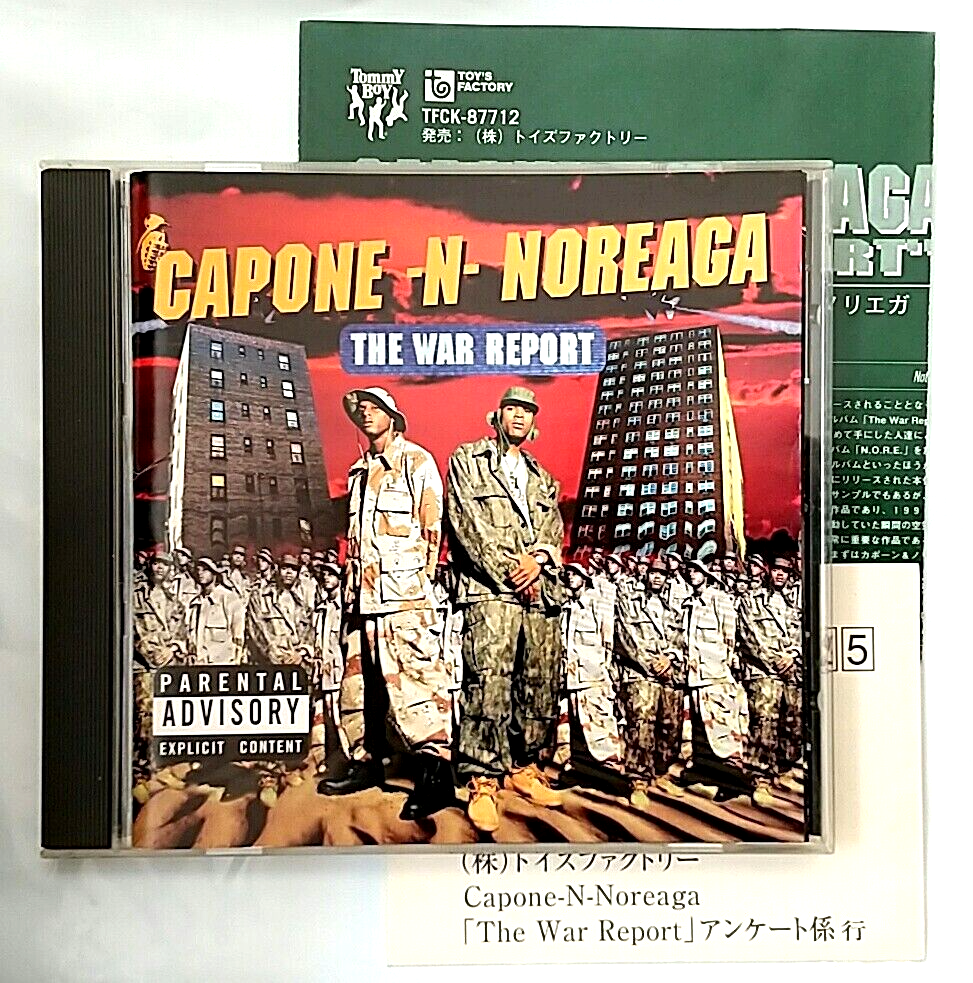 CD) Capone -N- Noreaga – The War Report , Album, TFCK-87712, Bonus