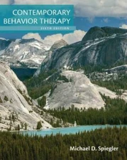Contemporary Behavior Therapy - Hardcover By Spiegler, Michael D. - VERY GOOD