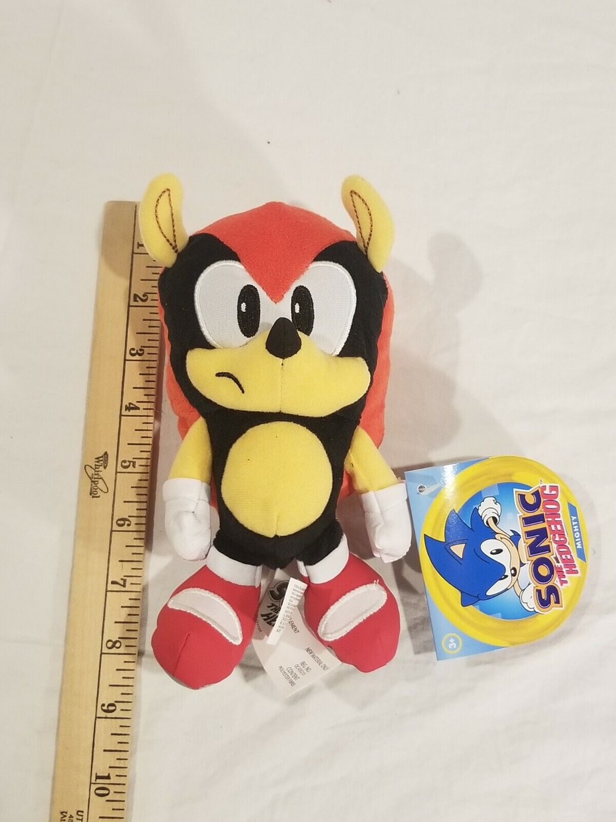 Sonic The Hedgehog- Mighty The Armadillo Plush 10H