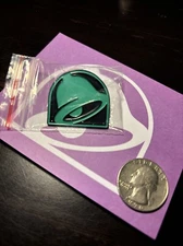 Taco Bell Hat Pin Baja Blast Mild Fire Hot Diablo Sauce Live Mas Brand New Rare