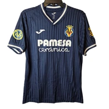 Joma Pamesa Ceramica Villarel CF Soccer Academy 18 Navy V-Neck Men's Jersey M