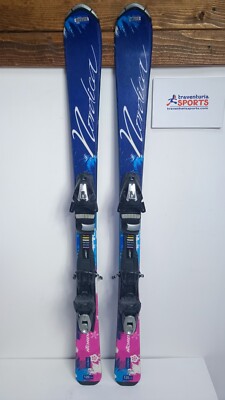 Nordica Little Belle 120cm Ski + Elan ESP 7.5 Bindung Winter Abenteuer Winter