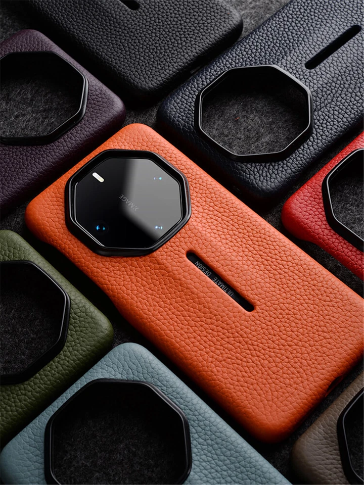 Melkco Premium Genuine Leather Case for Huawei Mate 60 RS Retro Business Cover - Image 3 of 4