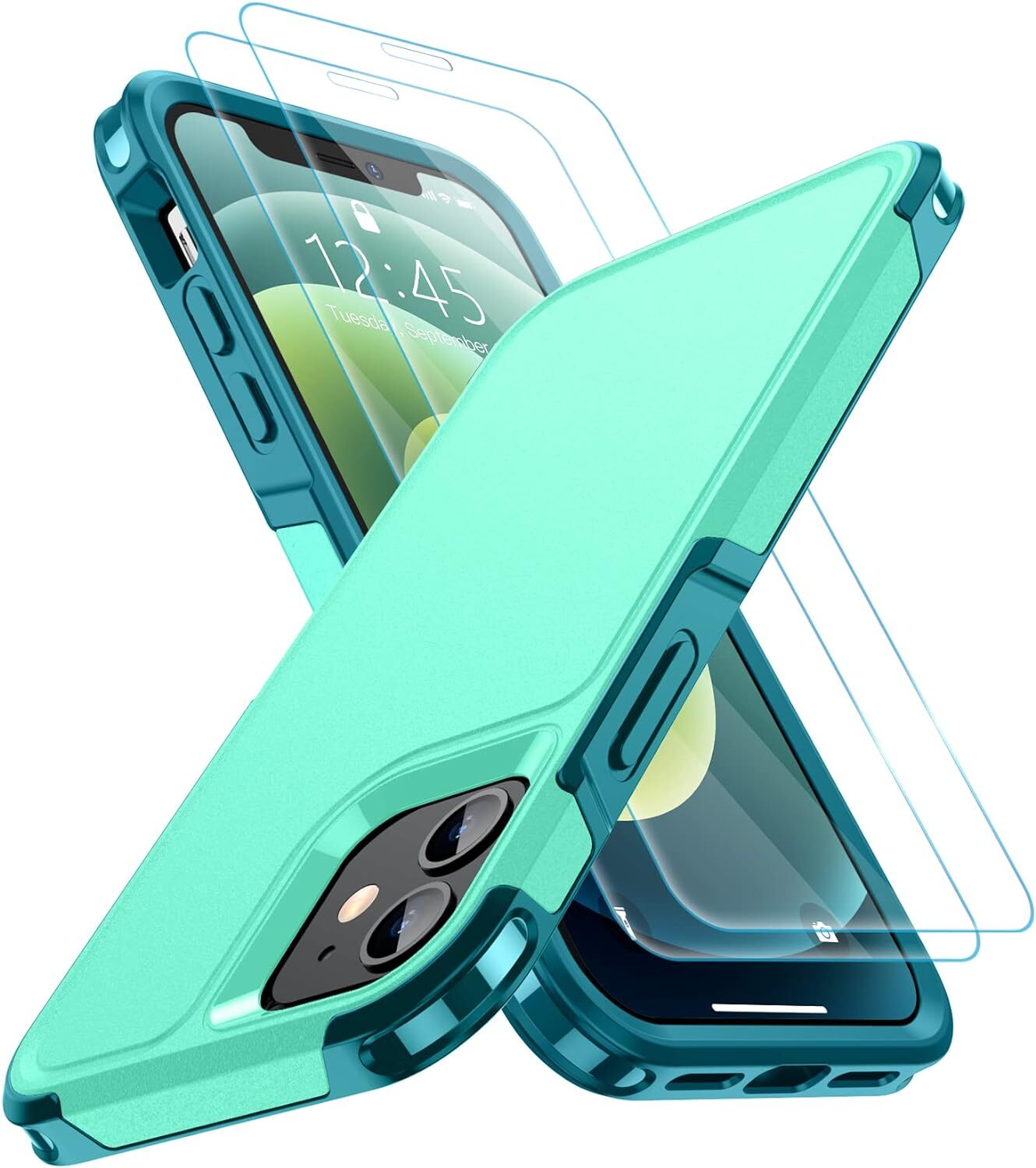 Designed for iPhone 12 Case/iPhone 12 Pro Case, [10 FT Military Grade Drop Prote