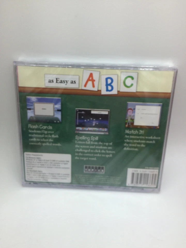 TOPICS MRS. FLINKSTER'S SPELLING ACCELERATOR FOR GRADES 1-5 (WIN MAC CD ROM) NEW - Image 2 of 2