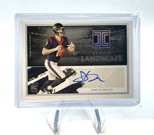 2021 Panini Impeccable Davis Mills Rookie Landscape SILVER Auto SSP RC /49 