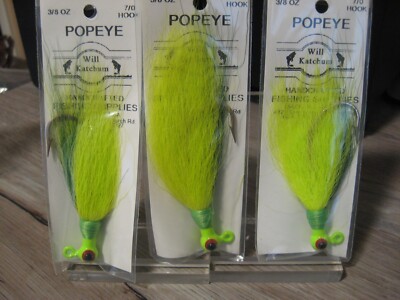 3 Cucchiai Jigging Flutter SNODMAR LURES Da 3 Oz - Chartreuse/Arancione - Piombo - Foto 3