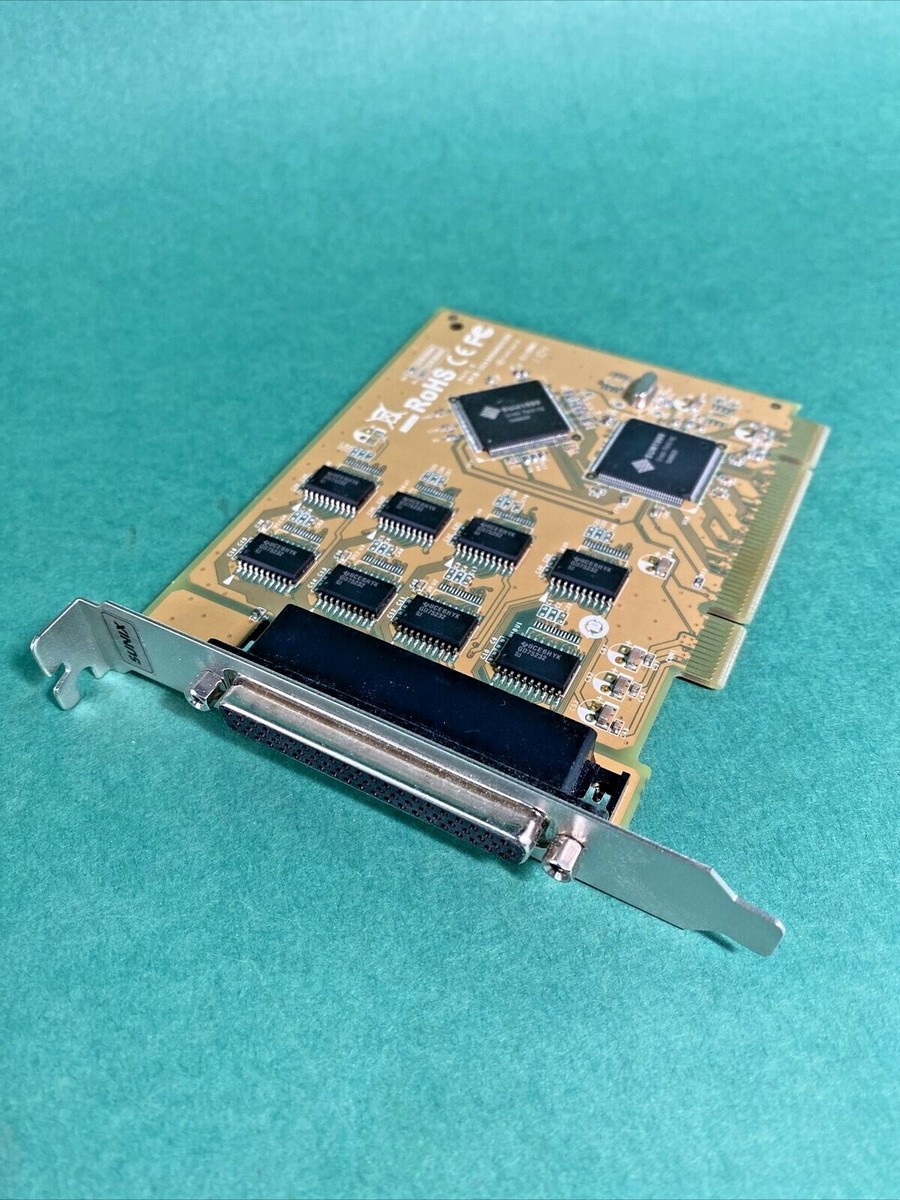 SUNIX SER5066A 8 Serial Port Card PCI Slot | eBay 