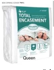Lock-Up Queen Total Box Spring Encasement for Bed Bug Protection