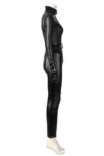 The Batman 2022 Catwoman Outfits Full Set Halloween Cosplay Costume + Shoes - Picture 3 of 11