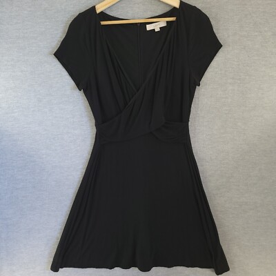 knee length dresses for ladies Knit Wrap Midi Dress