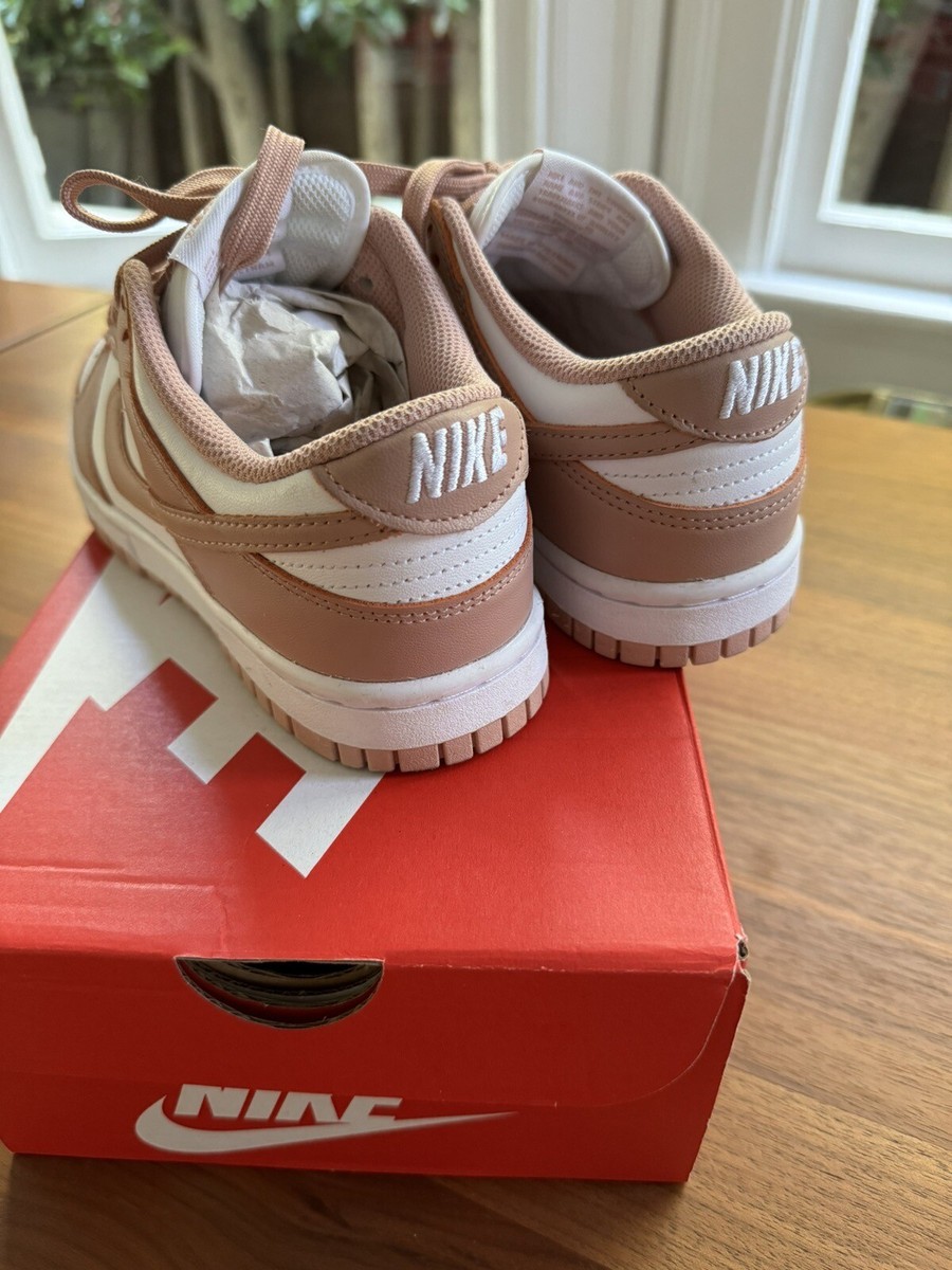 大人気★(W) Nike Dunk Low Rose Whisper ★ 関税/送料込 nike-dunk-low-rose-