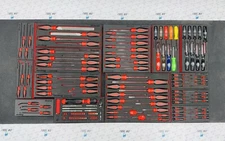 Snap-on Tools NEW 143-Piece Cloud 9 Ultimate Screwdriver Drawer Foam Set
