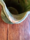 Vtg. Buccaneer Stoneware Pitcher Jug Green hand-made Art Pottery 9 in. Pioneer  — photo 7