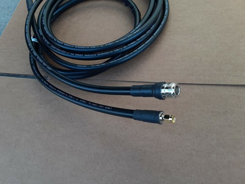 Helium Hotspot LMR400 Times Microwave Low Loss Cable RP-SMA MALE to N Female LOT - Picture 4 of 4