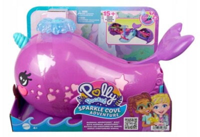 POLLY POCKET DOLL SPARKLE COVE ADVENTURE SET with swimming pool HKV71 Mattel