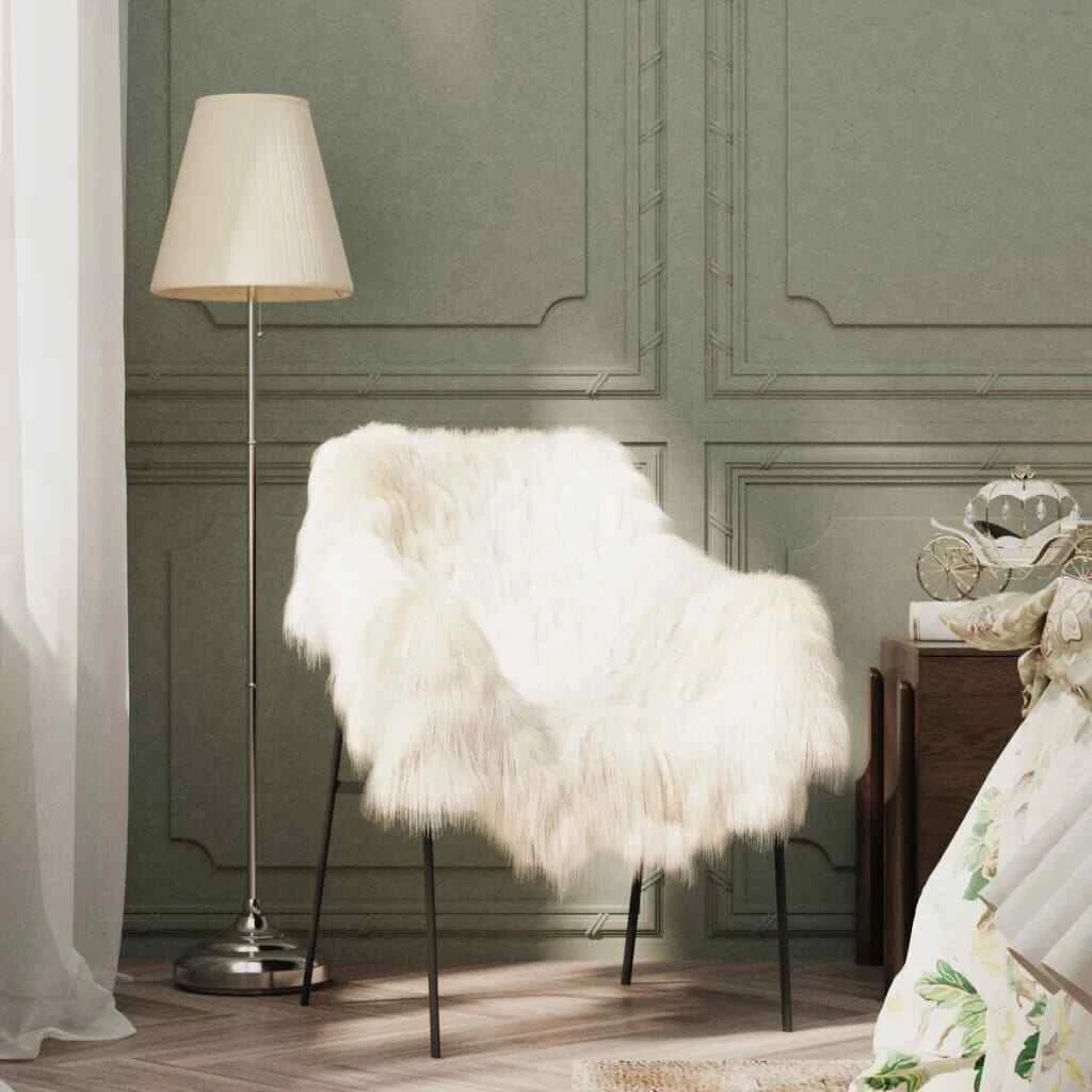 Sheepskin chair covers sales