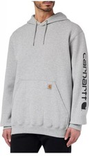 Carhartt Midweight Men's Hoodie, Size XL- New Gray