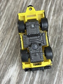 Micro Machines Datsun Truck Yellow Galoob 1986