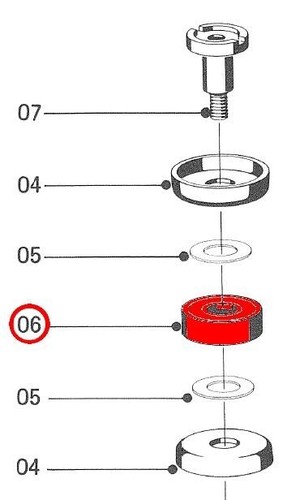Roulement guide bande pour Revox A77 B77 PR99 Bandlauflager für Revox New Neuf - Imagen 12 de 24