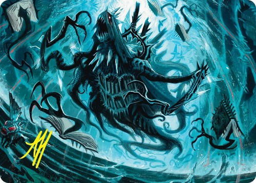 Overlord of the Floodpits - Art Card (4/54) - MTG Duskmourn: House