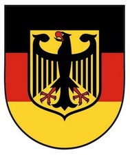 Autoaufkleber Sticker Deutschland Adler Schil...