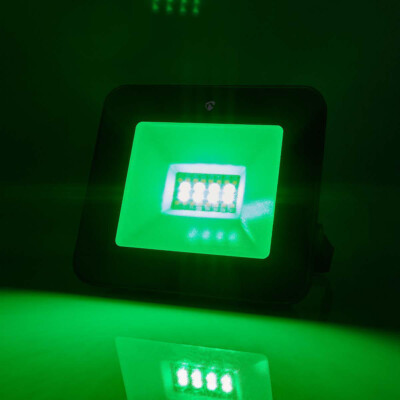 Nedis - Smartlife Wi-fi Connected 20w 1600lm Rgb Led Faretto Da Esterno, Nero