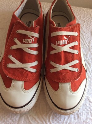 red puma laces