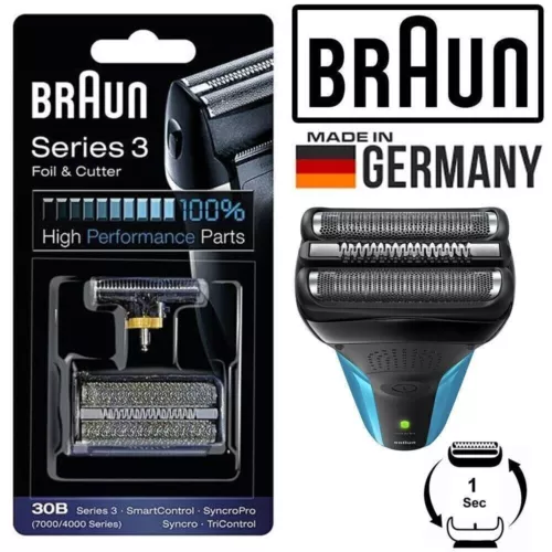 Original Braun Scherkopf Kombipack 30B Scherfolie und Klingenblock Series 3 NEU - Bild 2 von 4